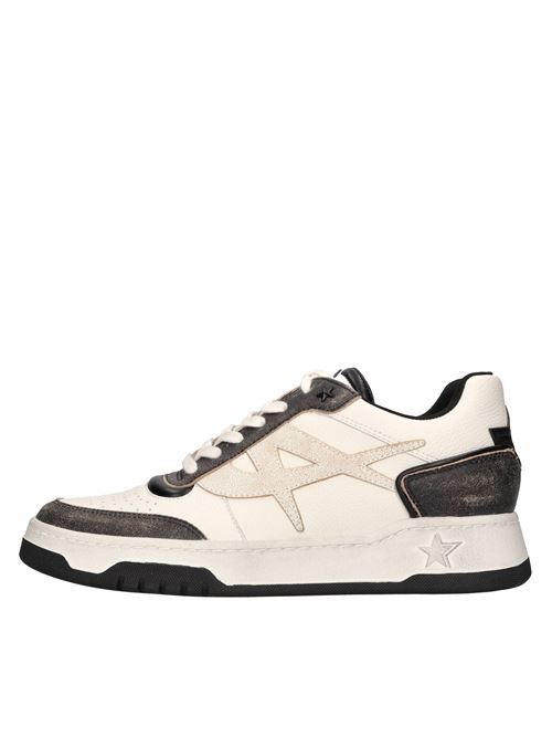Sneakers modello BLAKE in pelle e tessuto ASH | BLAKE INTERCEPTORBIANCO-NERO